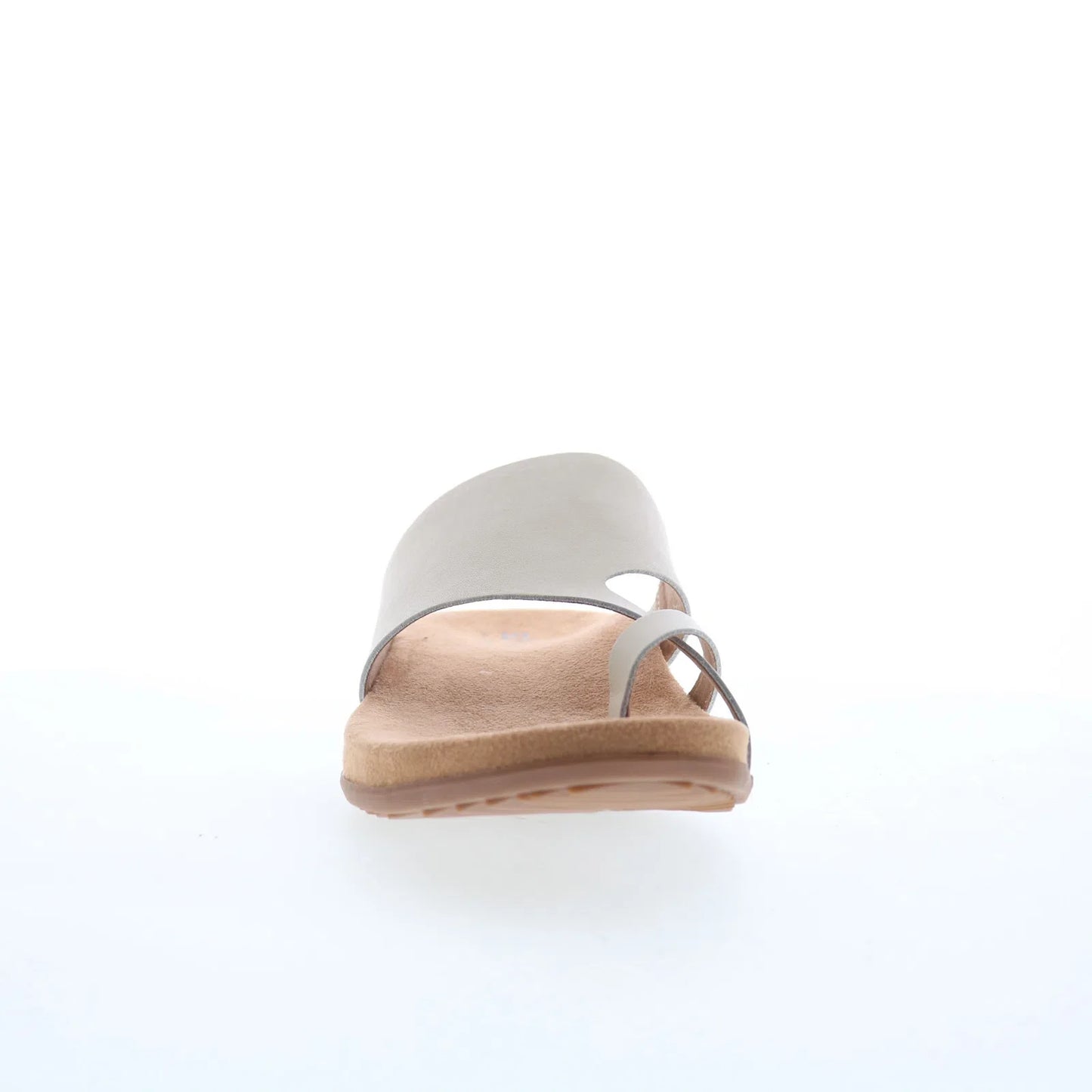 Softwalk Blaine S2305-131 Womens Beige Leather Slip On Slides Sandals Shoes