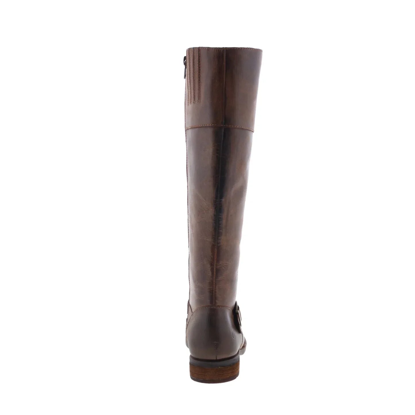 Born Braydon BR0012406 Womens Brown Leather Zipper Knee High Boots