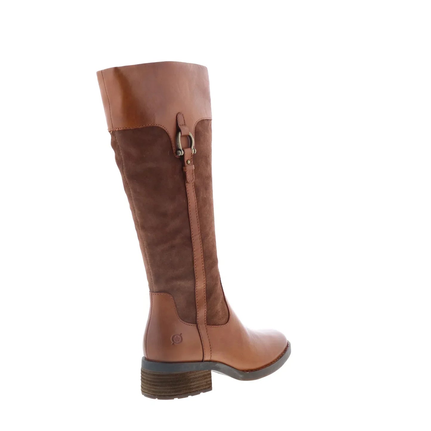 Born Ginger BR0042762 Womens Brown Leather Zipper Knee High Boots