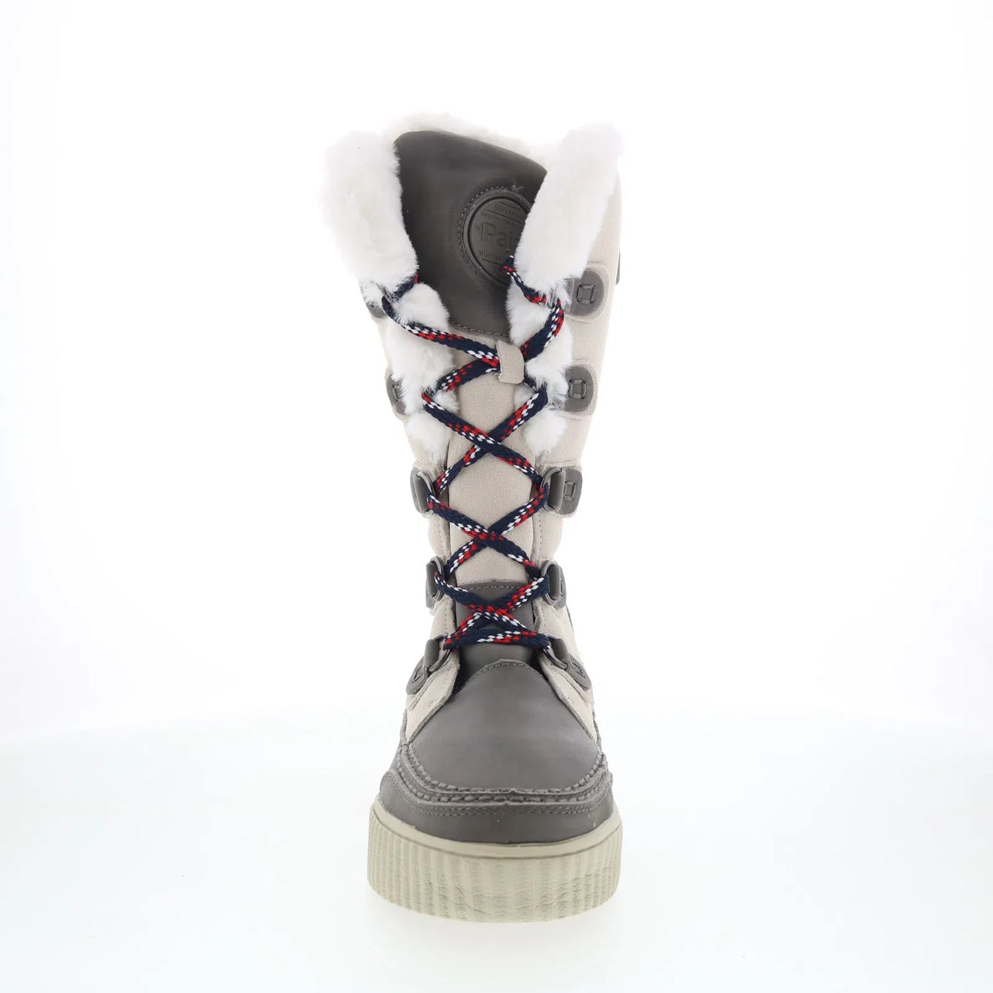 Pajar Caityn 57659 Womens Beige Suede Zipper Mid Calf Boots