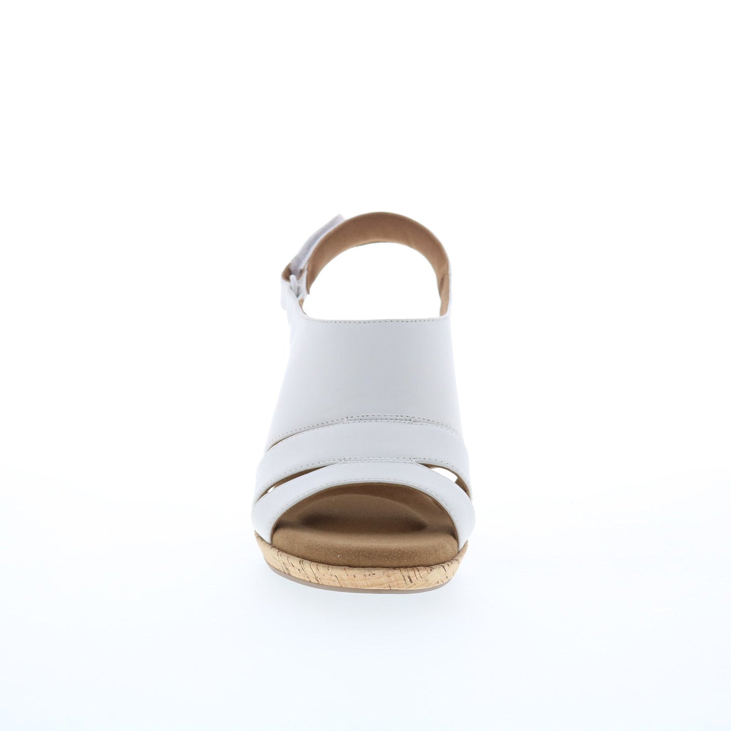 Rockport Briah Slingback CJ5408 Womens White Leather Slingback Sandals Shoes