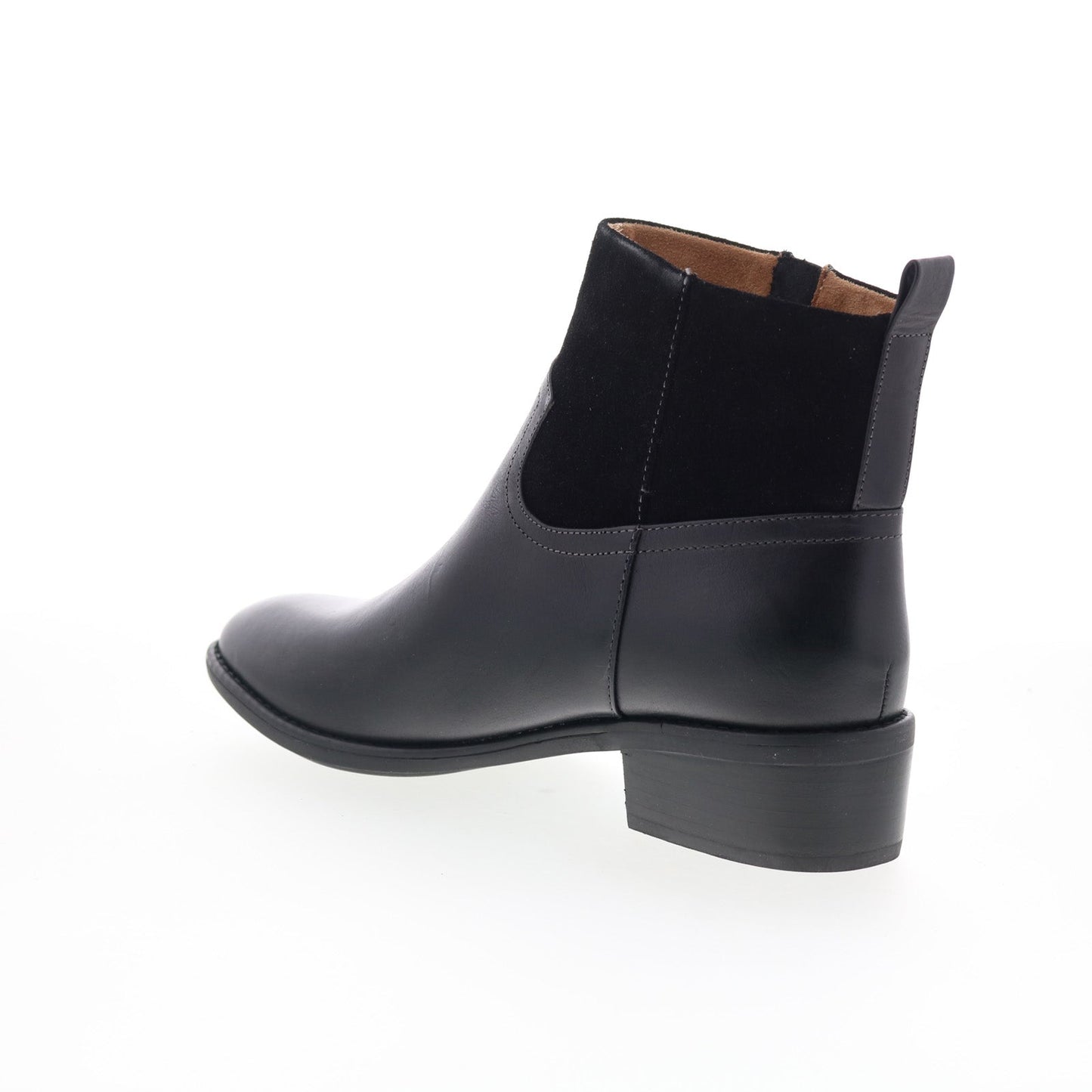 Comfortiva Carter CT00467 Womens Black Leather Zipper Ankle & Booties Boots