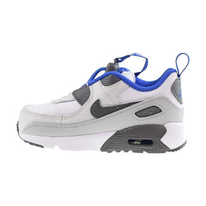 Nike Air Max 90 Toggle (TD) Toddlers Shoes White-Iron Gray Fog