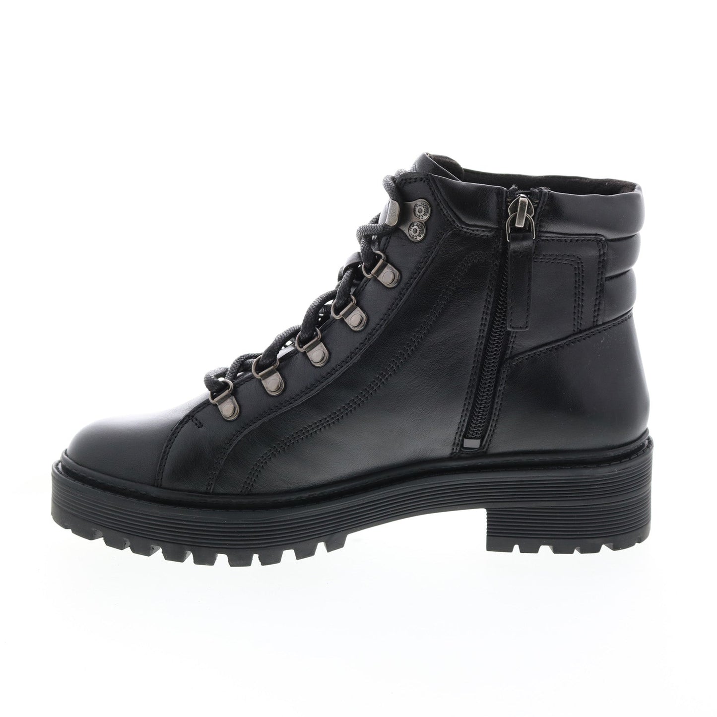 Harley-Davidson Dalwood 5" Lace D84743 Womens Black Leather Motorcycle Boots
