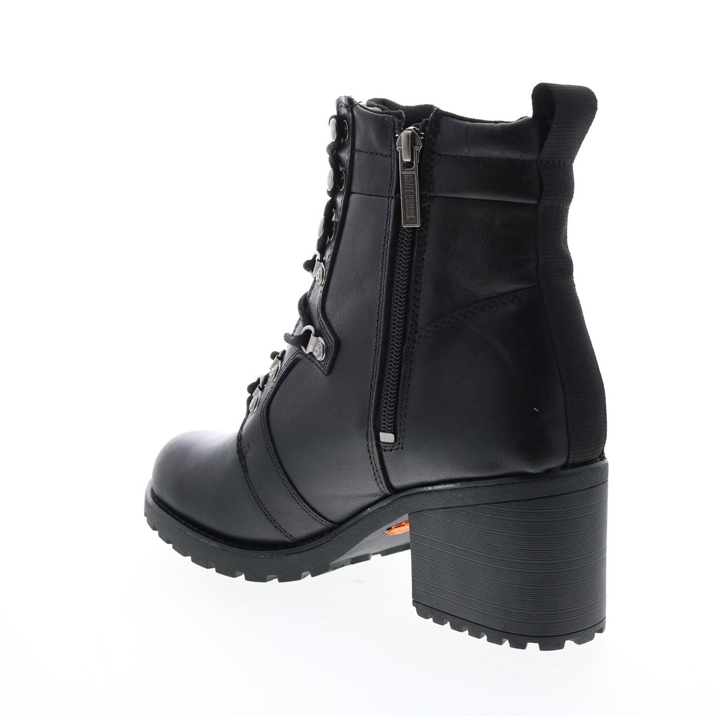 Harley-Davidson Marinda 5" Lace D84760 Womens Black Leather Motorcycle Boots