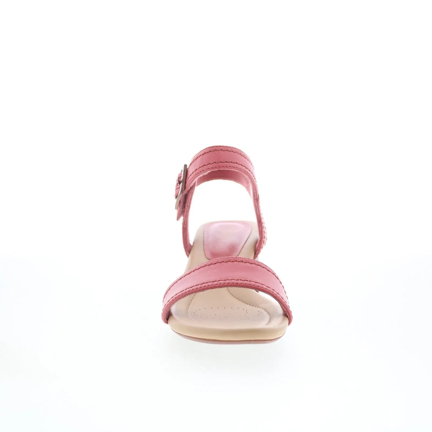 Clarks Desirae Coast 26177080 Womens Pink Leather Strap Sandals Shoes