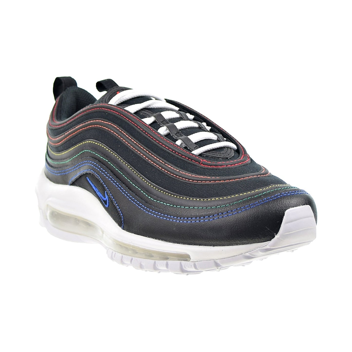 Nike Air Max 97 Women's Shoes Black-Hyper Royal-Multi