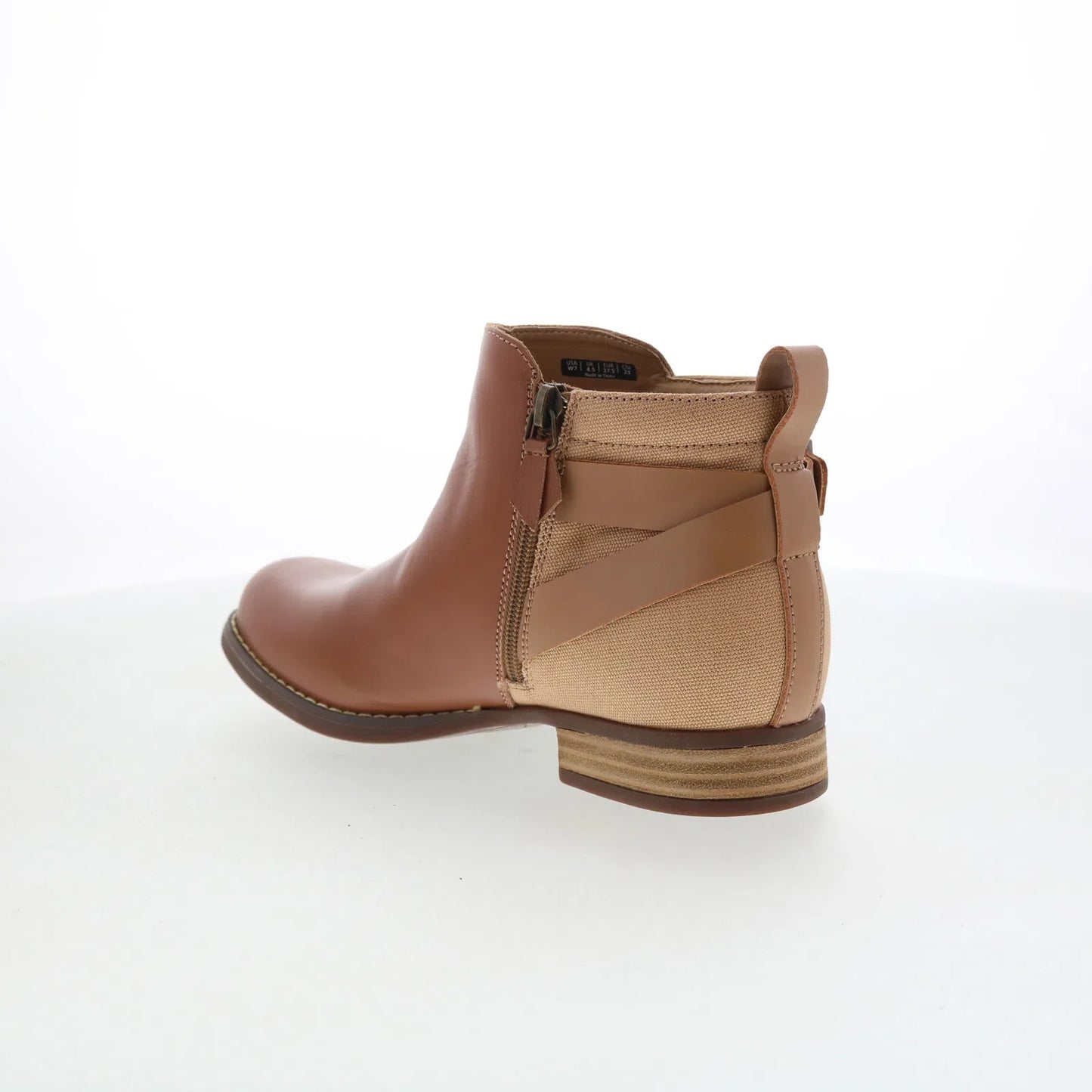 Spenco Dove Creek Boots SP1002SAD Womens Brown Leather Ankle & Booties Boots