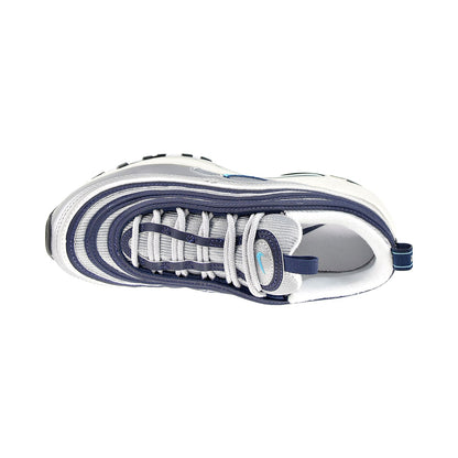 Nike Air Max 97 Women's Shoes Metallic Silver-Chlorine Blue