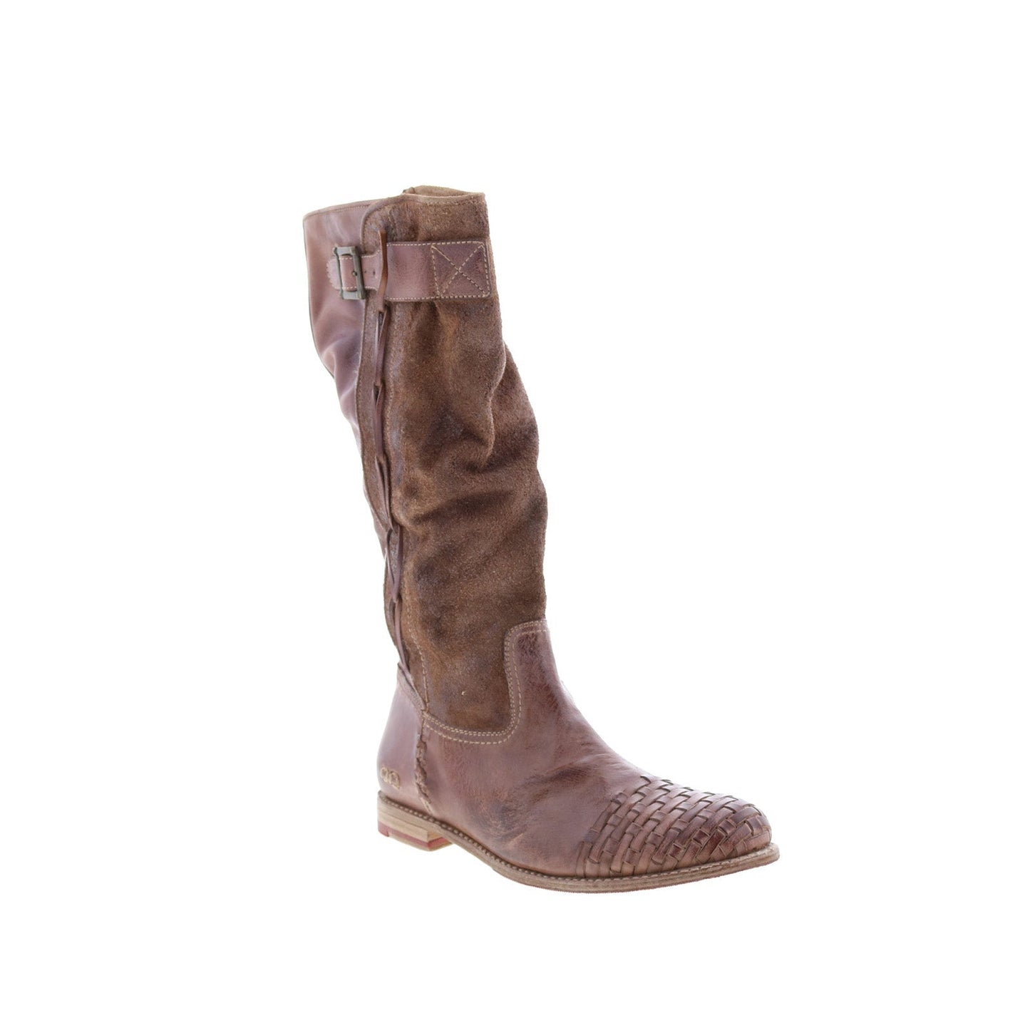 Bed Stu Endless F321006 Womens Brown Leather Zipper Knee High Boots