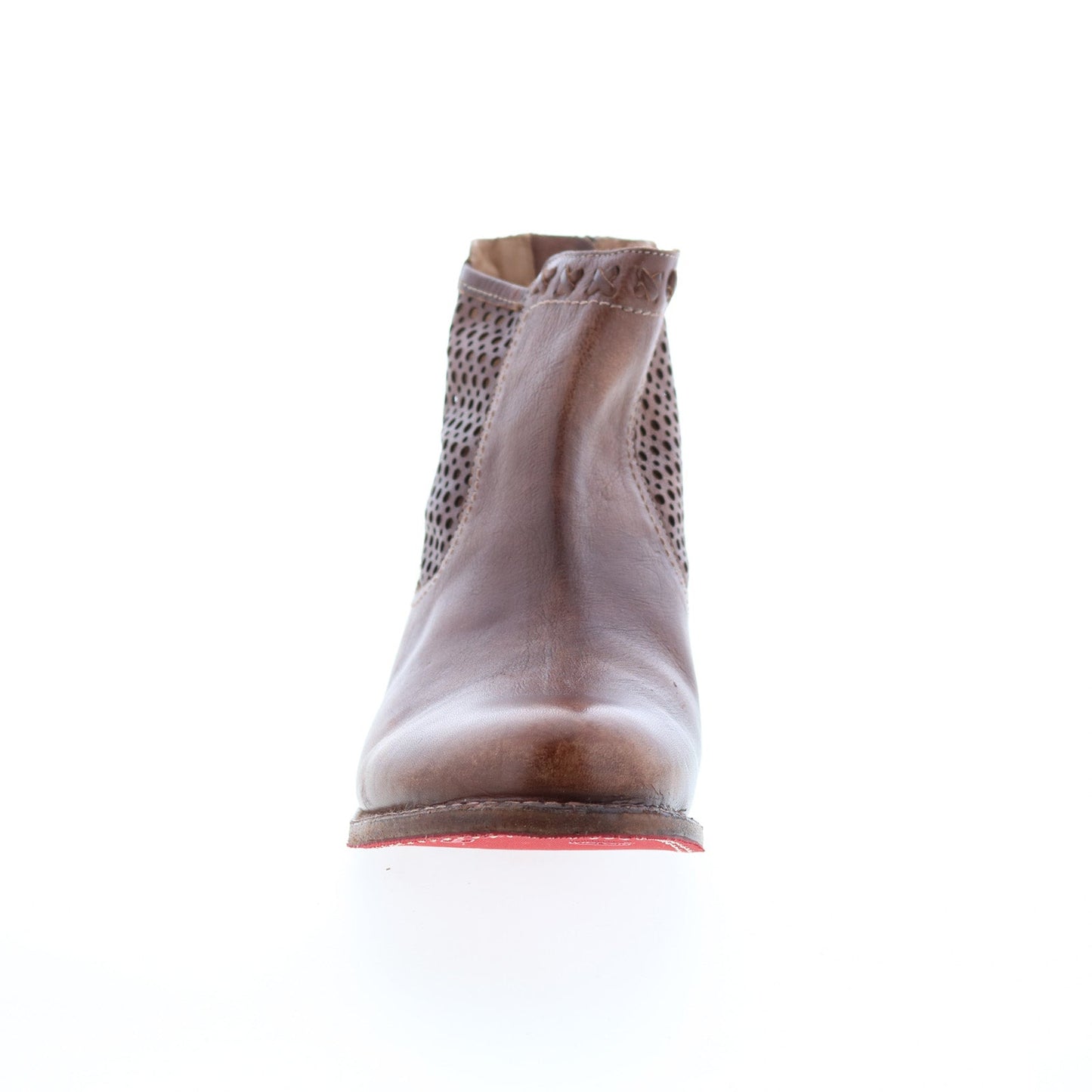 Bed Stu Baylene F321148 Womens Brown Leather Zipper Chukkas Boots