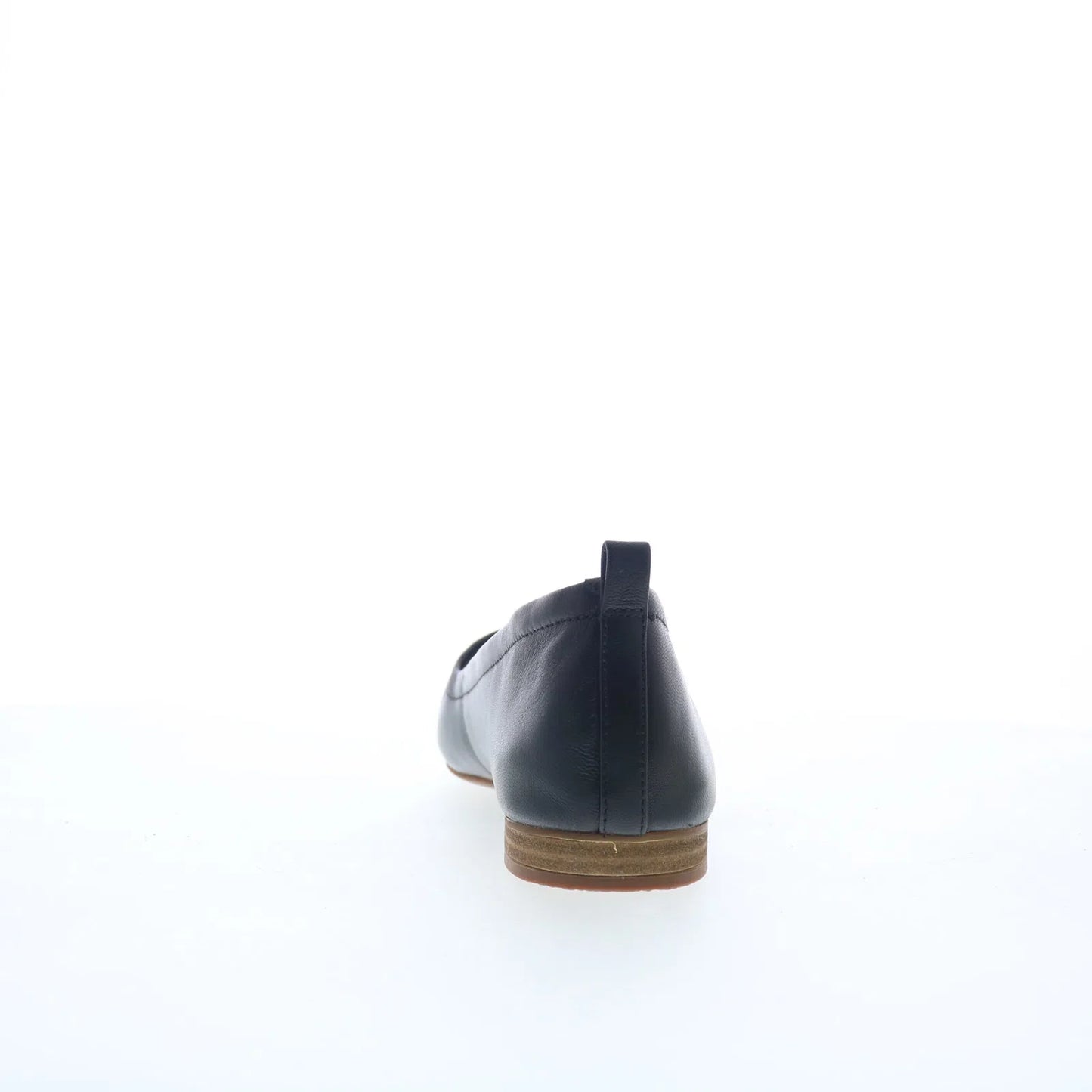 Clarks Fawna Soft 26181224 Womens Black Leather Slip On Loafer Flats Shoes