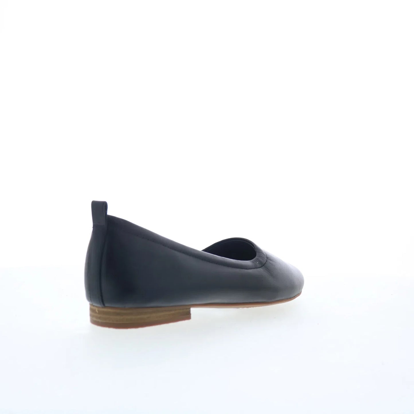 Clarks Fawna Soft 26181224 Womens Black Leather Slip On Loafer Flats Shoes