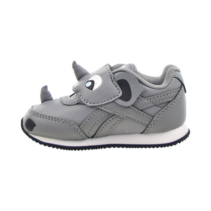 Reebok Royal Classic Jogger 2 Toddlers Shoes Rhino Cold Grey 4-Pure Grey 5
