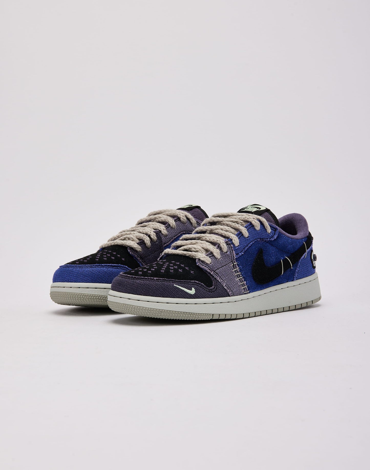 Jordan Air Jordan 1 Retro Low OG 'Regency Purple and Dark Raisin' Grade-School