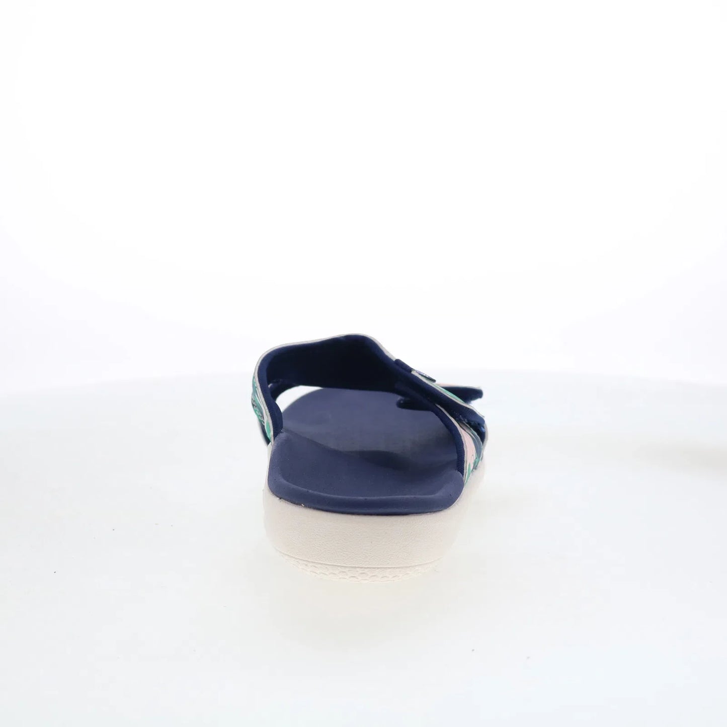 Spenco Kholo 2 Luau SP1027NVY Womens Blue Synthetic Strap Slides Sandals Shoes