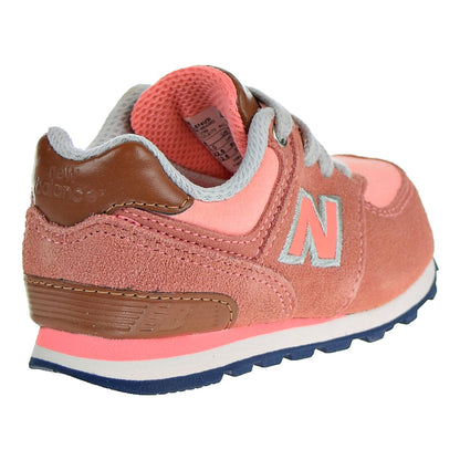 New Balance 574 Toddler's Shoes Peach