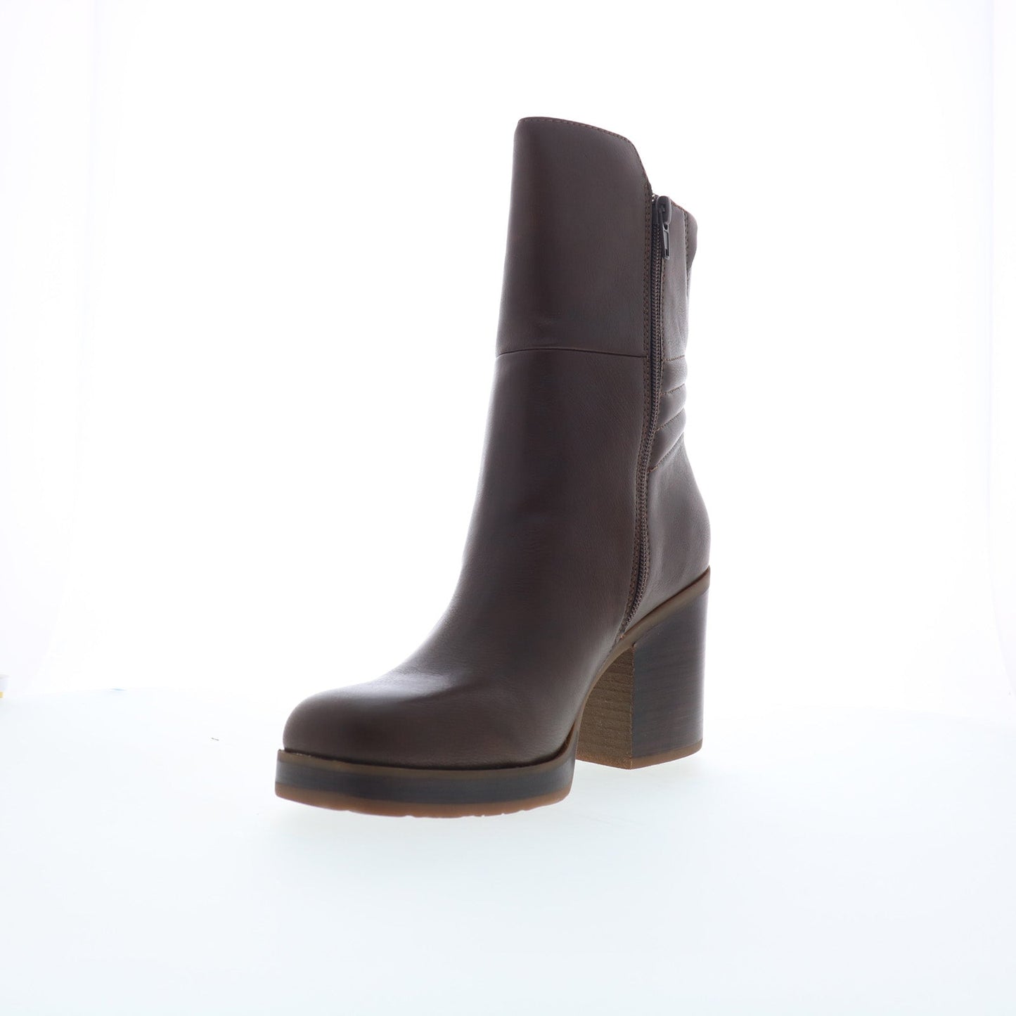 Korks Moergan KR0023123 Womens Brown Leather Ankle & Booties Boots