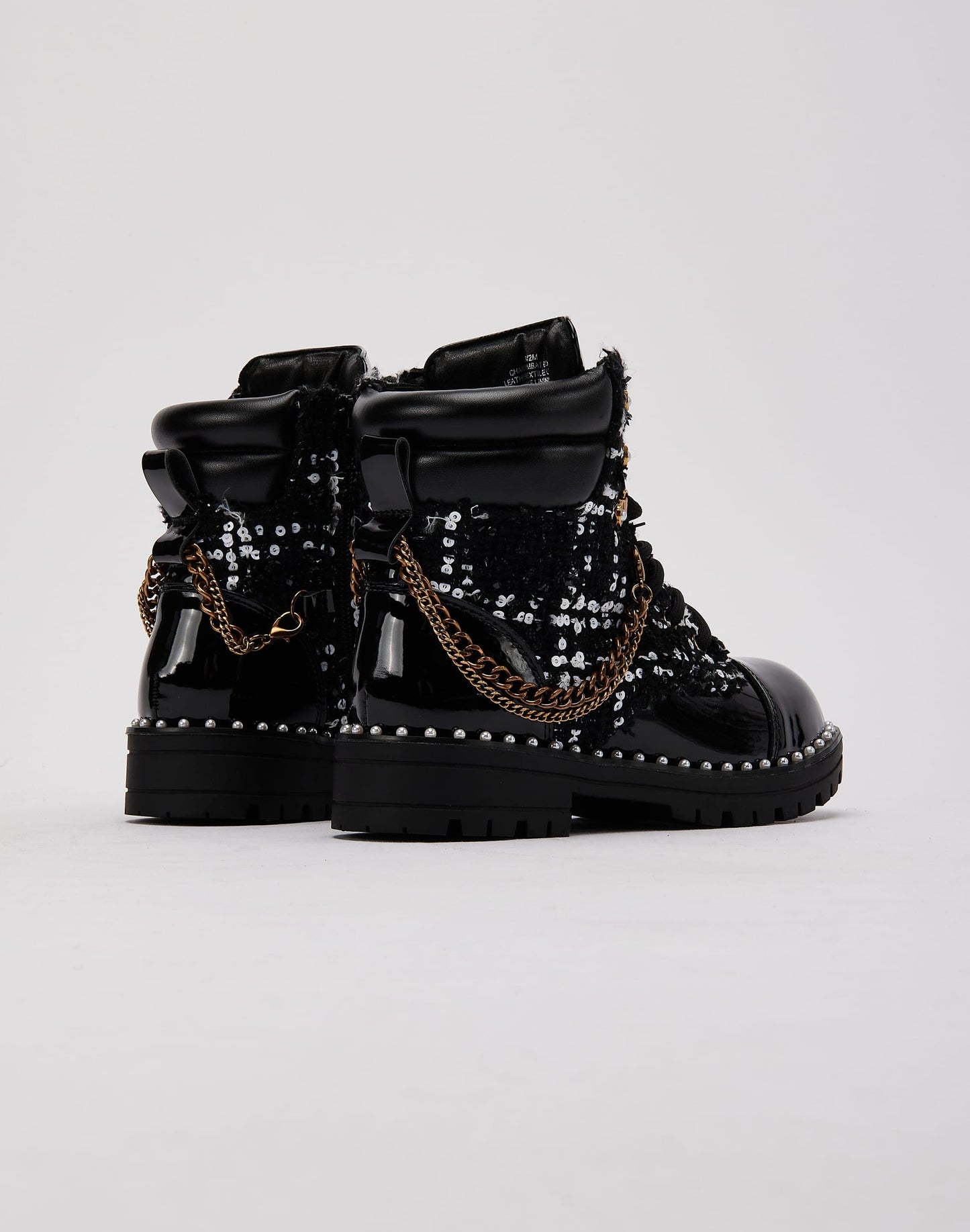 Kurt Geiger Chain Combat Boot Pre-School