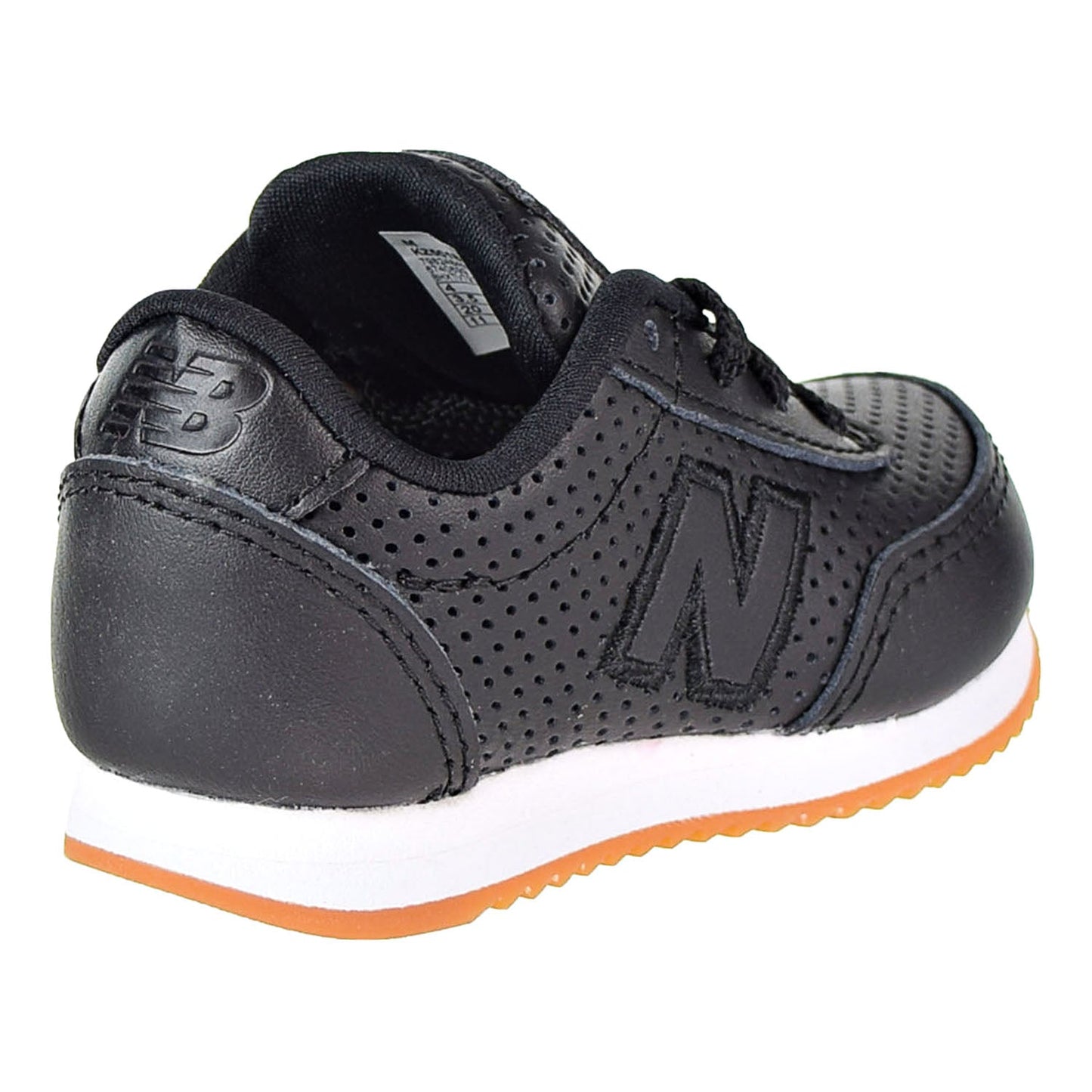 New Balance 501 Ripple Sole Toddler's Shoes Black/White
