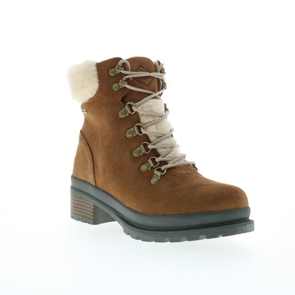 Original Muck Liberty Alpine Lace Up Waterproof Womens Brown Casual Dress Boots