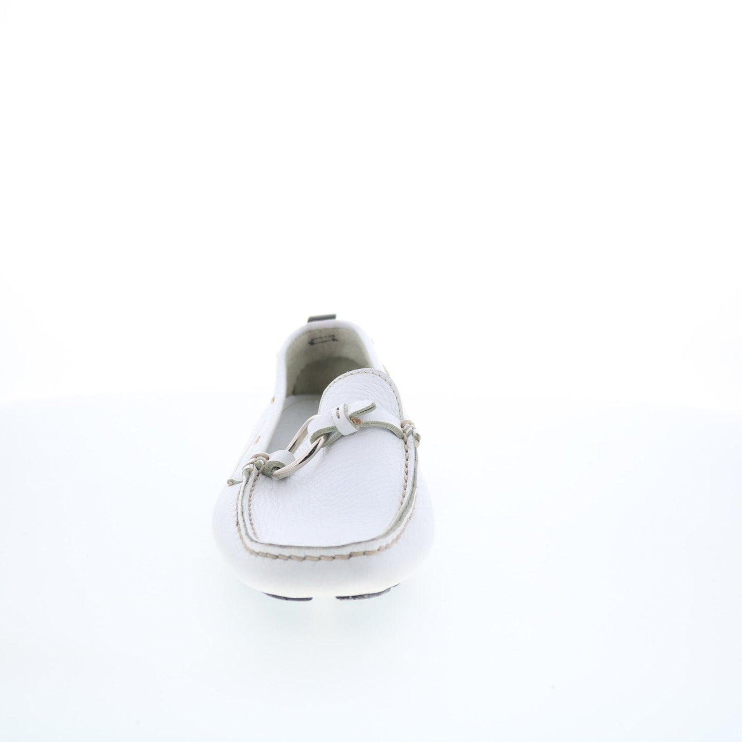 Maracchini & Boghossian Bianco MARAC 13 Womens White Moccasin Flats Shoes