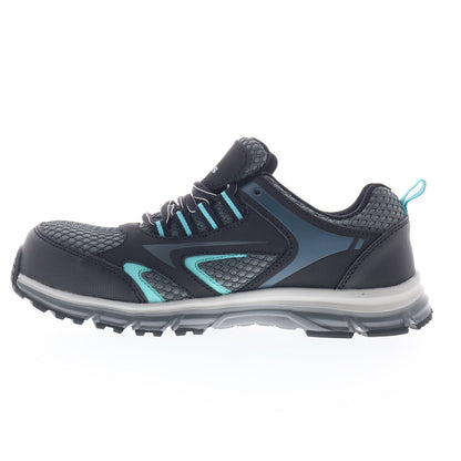 Nautilus Tempest Oxford Carbon Toe Womens Gray Wide Work & Safety Shoes