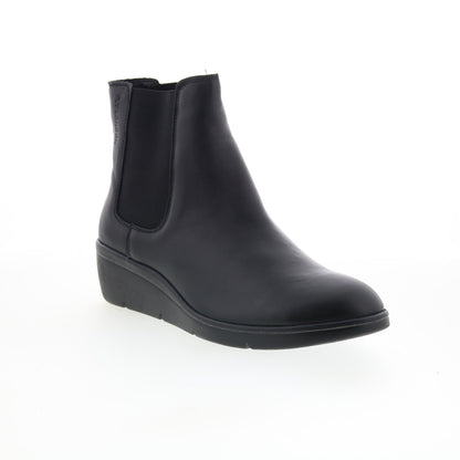 Fly London Nola NOLA549FLY-004 Womens Black Leather Ankle & Booties Boots