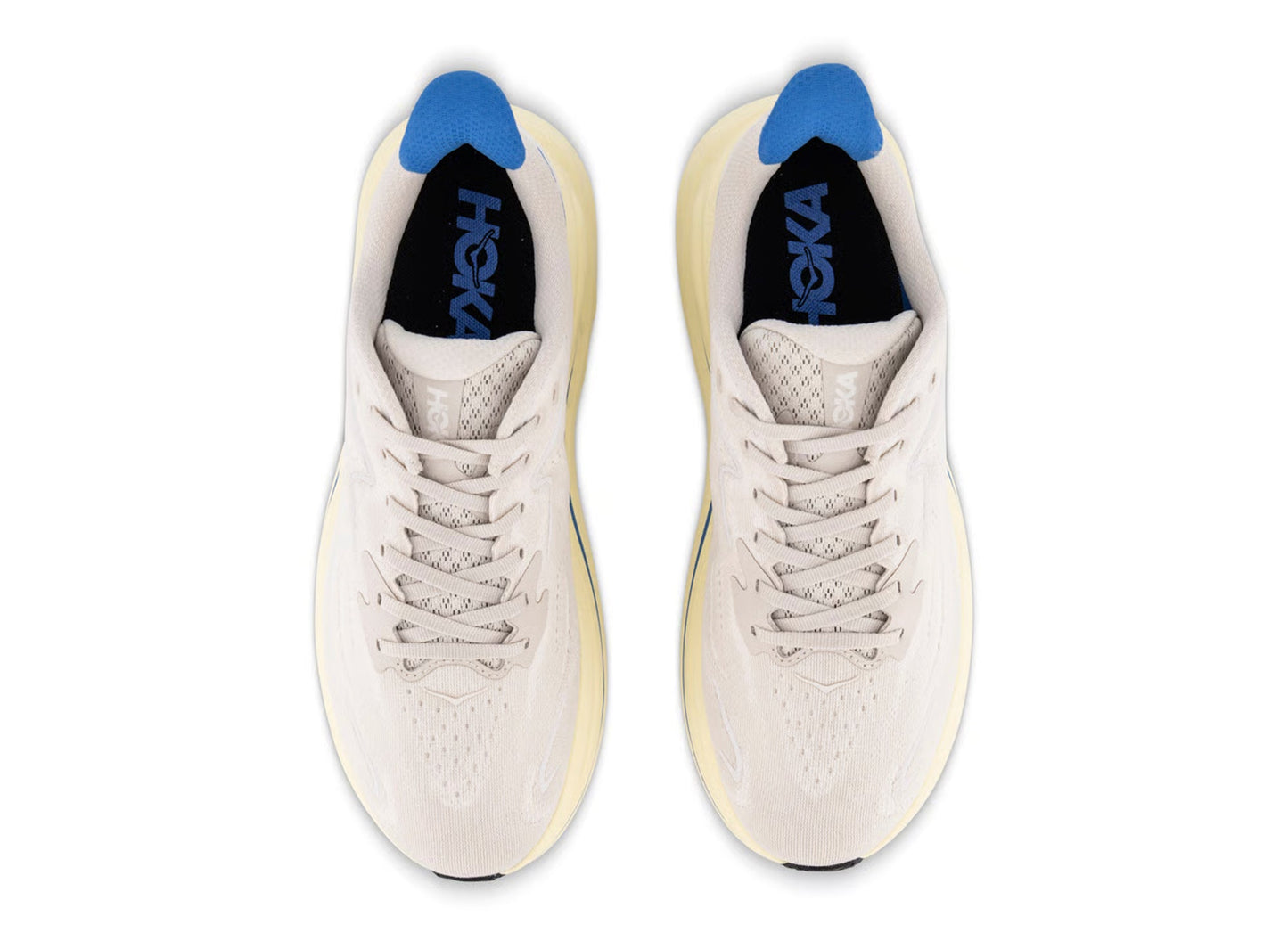 Hoka Clifton 10 'Stucco / Virtual Blue'
