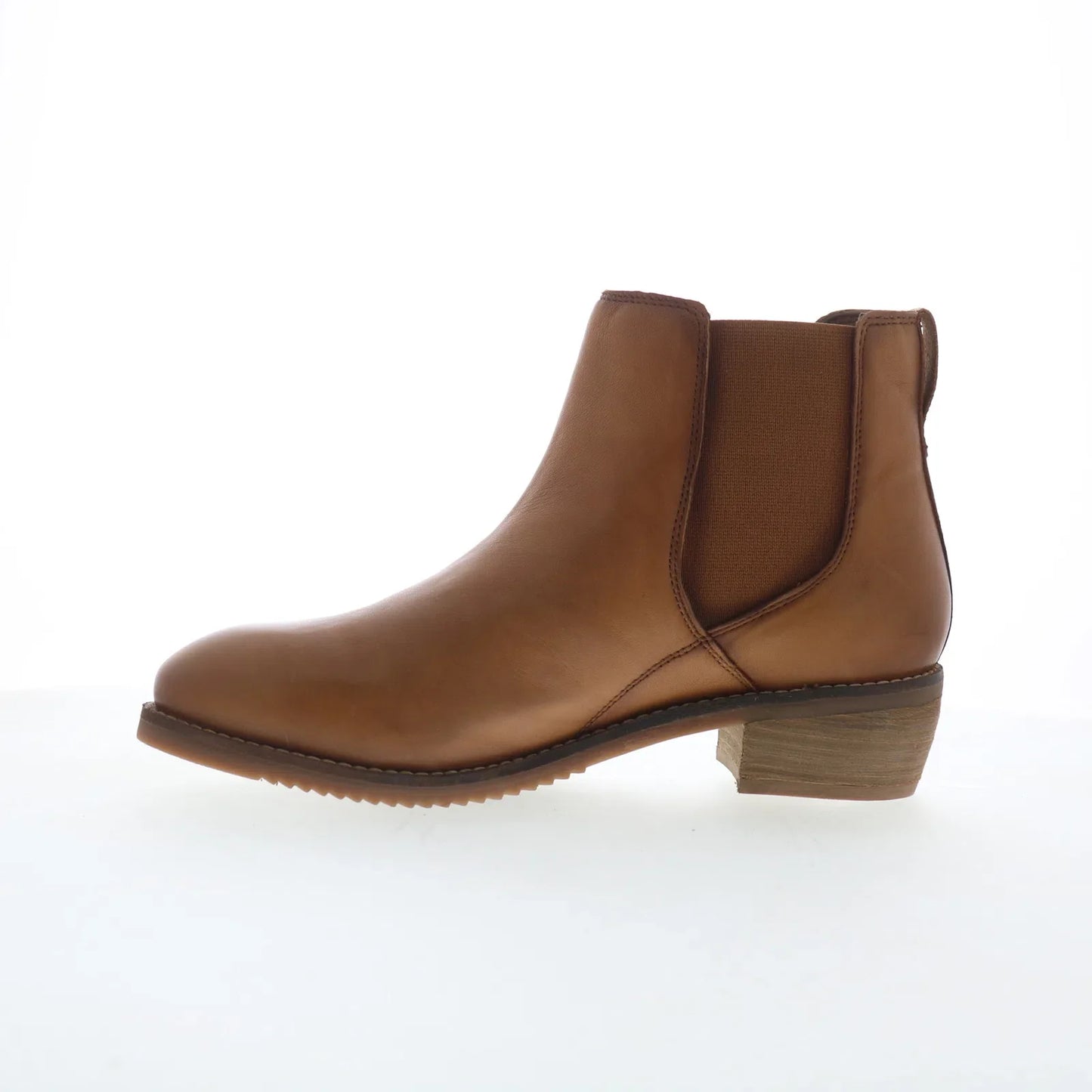 Softwalk Rana S2362-215 Womens Brown Leather Pull On Chelsea Boots