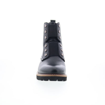 SoftWalk Indiana S2166-013 Womens Black Leather Casual Dress Boots