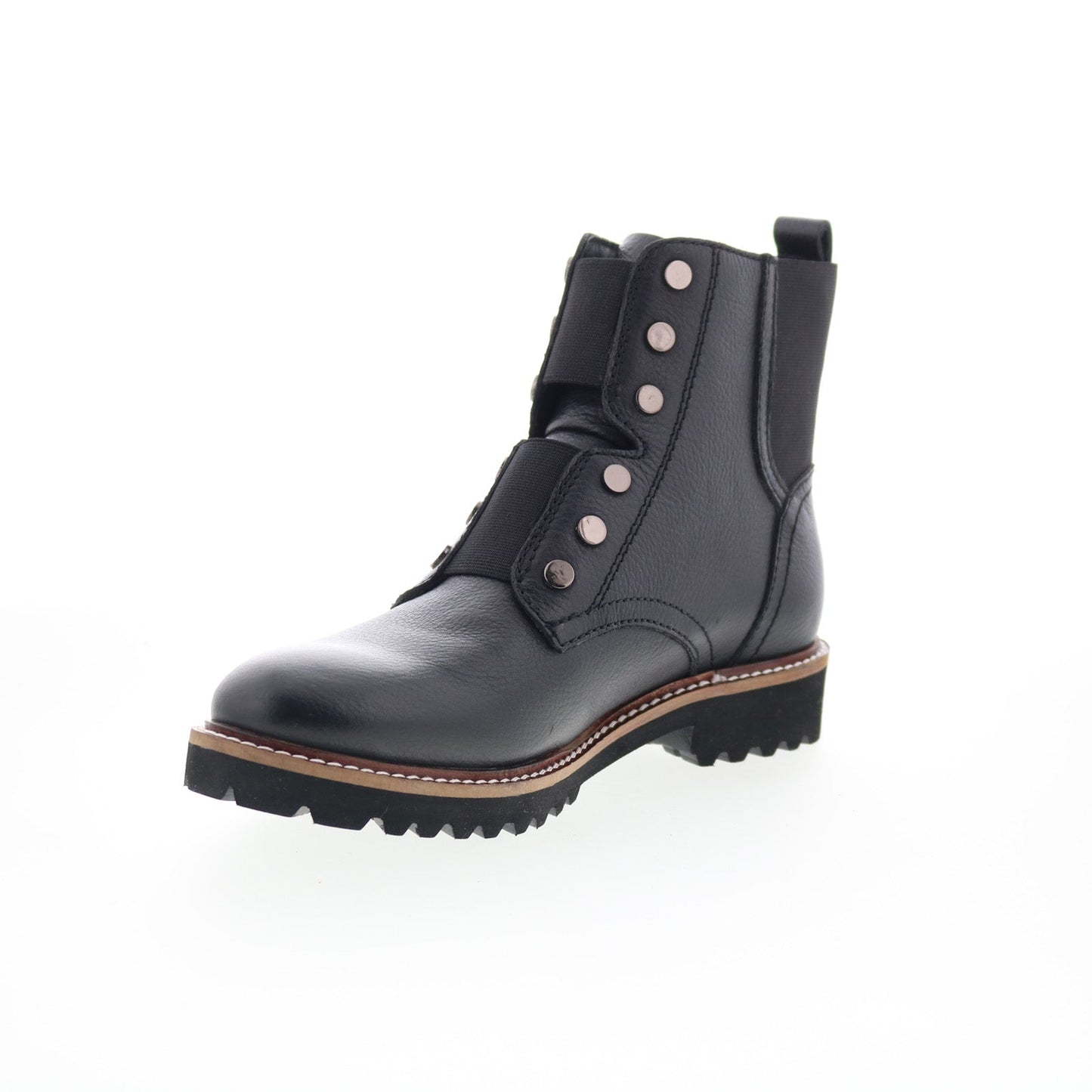 SoftWalk Indiana S2166-013 Womens Black Leather Casual Dress Boots
