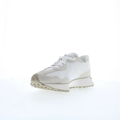 New Balance 327 WS327KE Womens Beige Suede Lace Up Lifestyle Sneakers Shoes