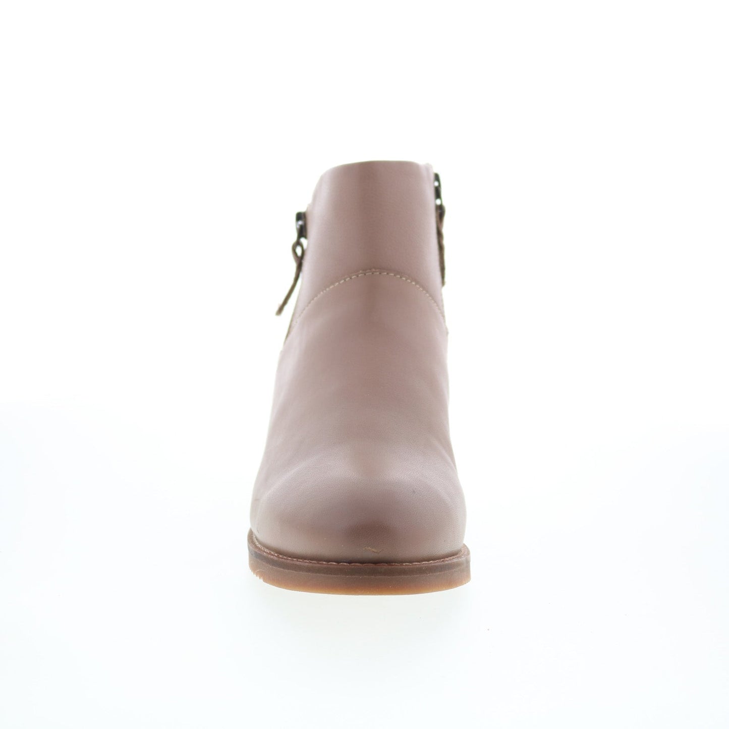 SoftWalk Roselle S2256-063 Womens Brown Leather Ankle & Booties Boots