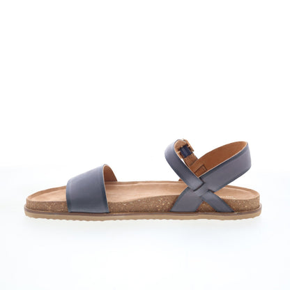 Softwalk Upland S2419-400 Womens Blue Leather Strap Sandals Shoes