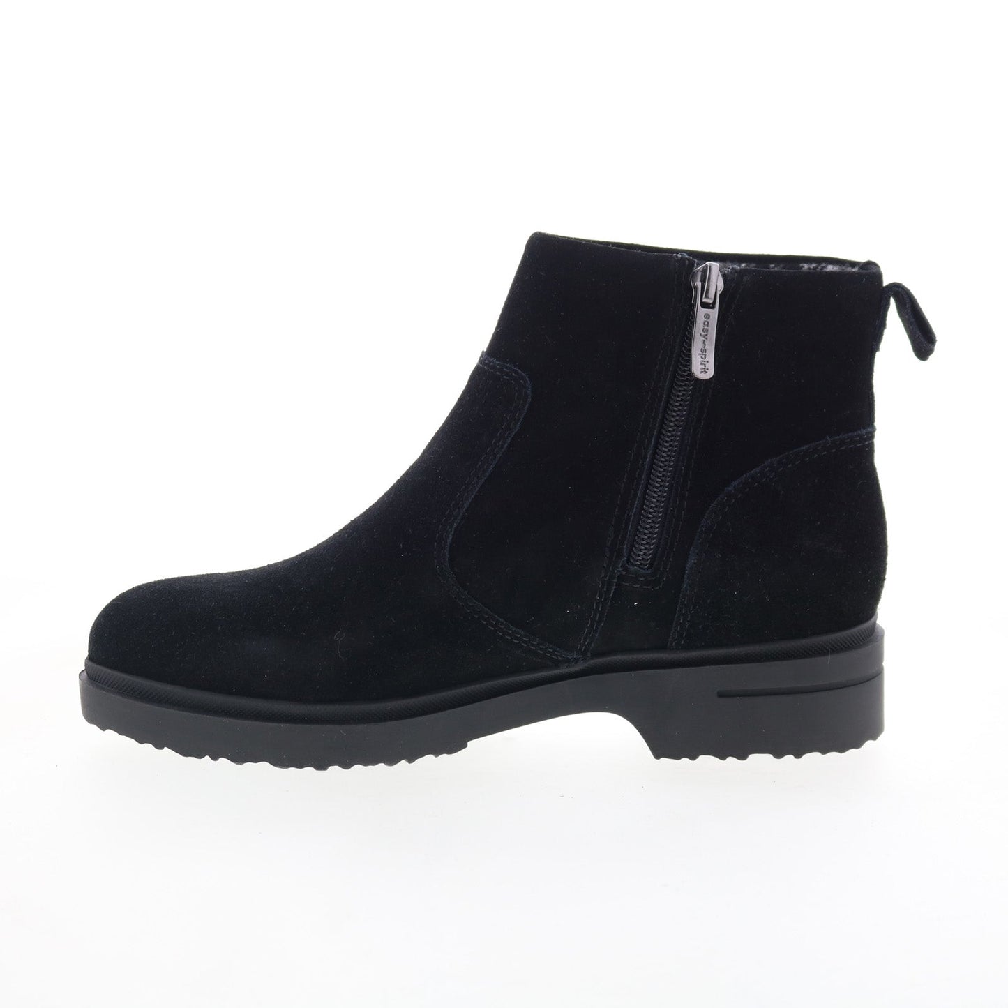 Easy Spirit Gabrini SEGABRINI Womens Black Suede Casual Dress Boots