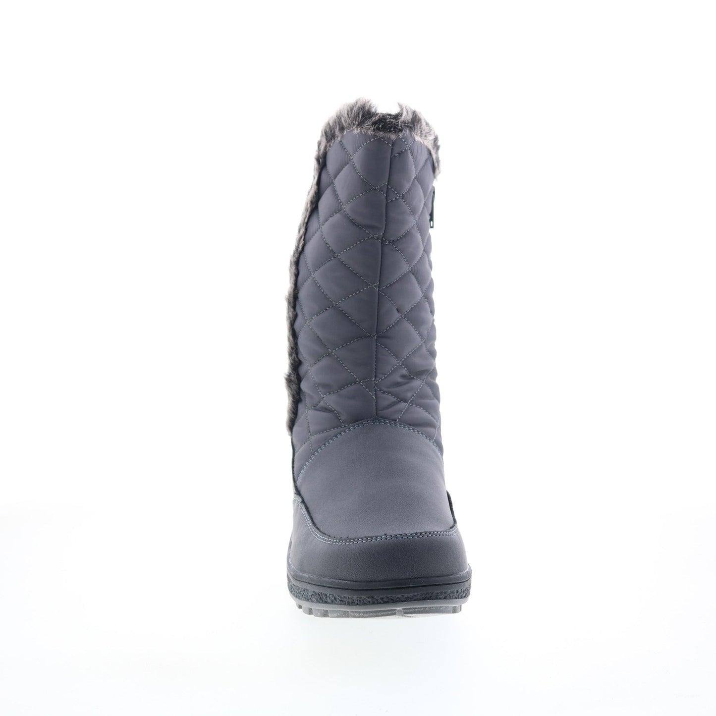 Easy Spirit Margo SEMARGO Womens Gray Canvas Casual Dress Boots