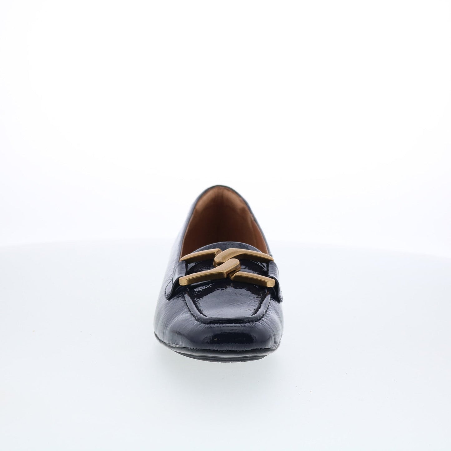 Sofft Erica SF00908 Womens Blue Leather Slip On Loafer Flats Shoes