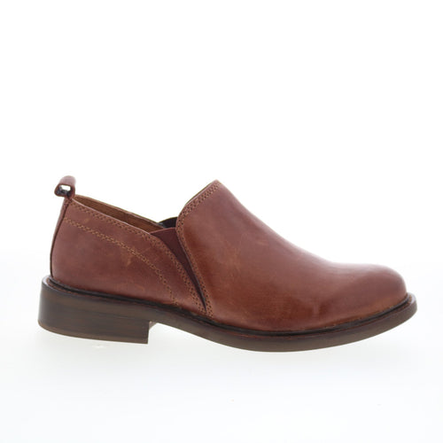 Sofft Naisbury II SF01046 Womens Brown Leather Slip On Loafer Flats Shoes