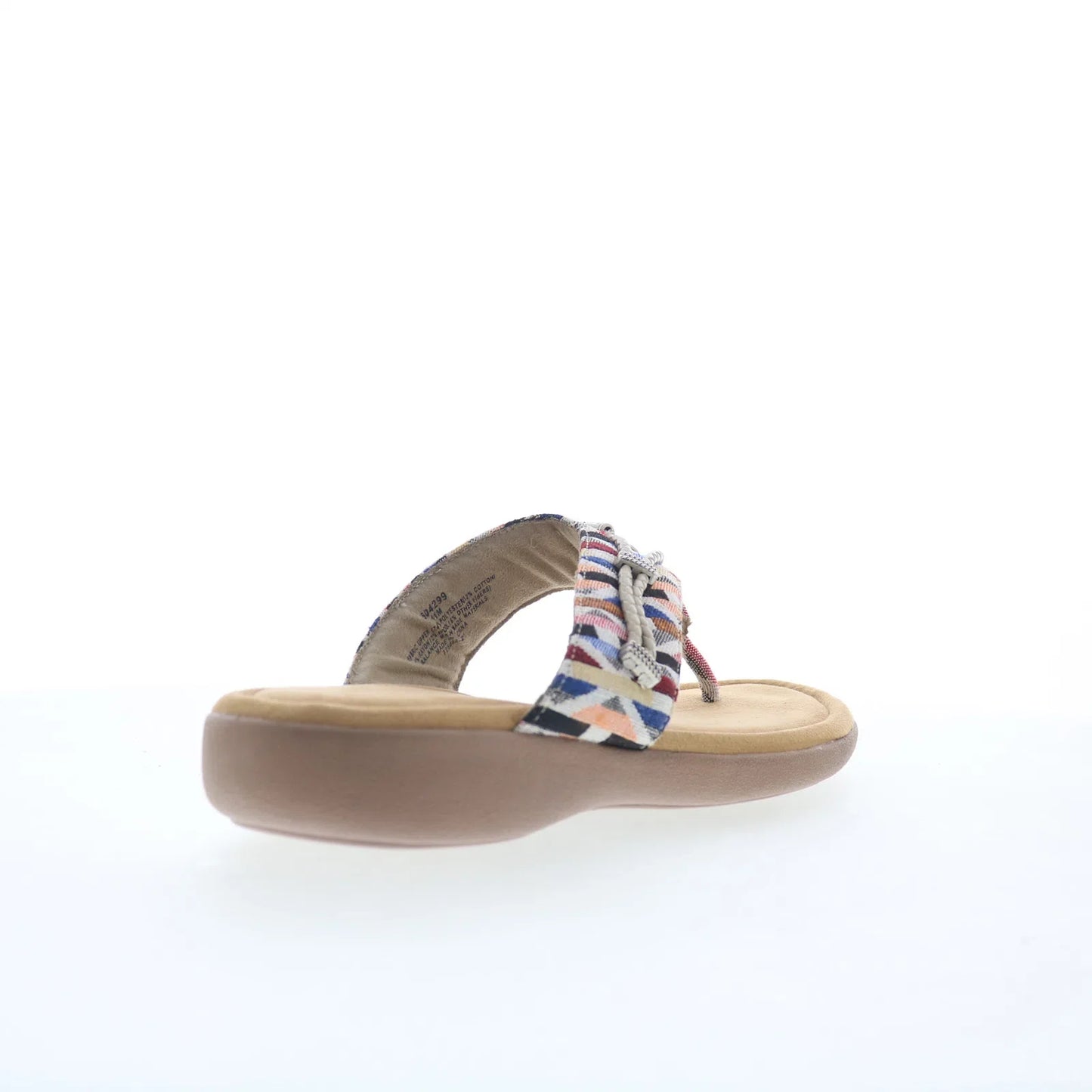 Minnetonka Silverthorne 360 504299 Womens Beige Flip-Flops Sandals Shoes