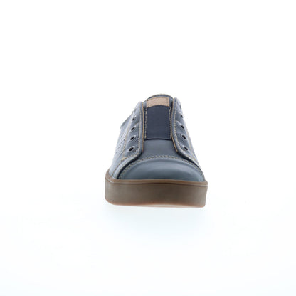 Spenco Malibu Lux SP1006IRN Womens Gray Leather Lifestyle Sneakers Shoes