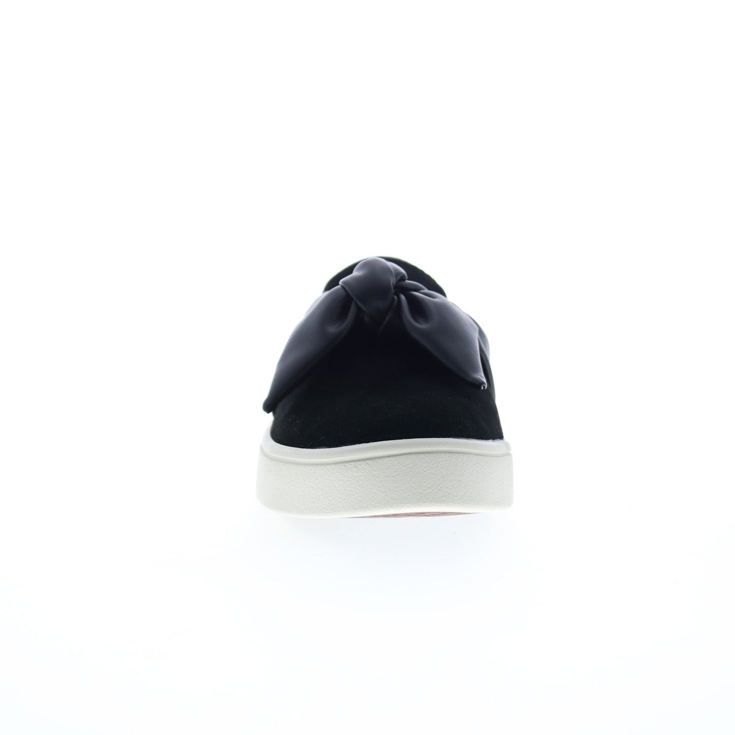 Spenco Barbados Slide SP1089BLK Womens Black Suede Clogs Slippers Shoes