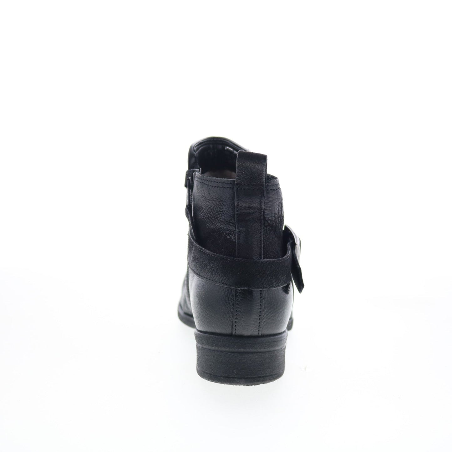 Miz Mooz Suzy Womens Black Leather Zipper Ankle & Booties Boots