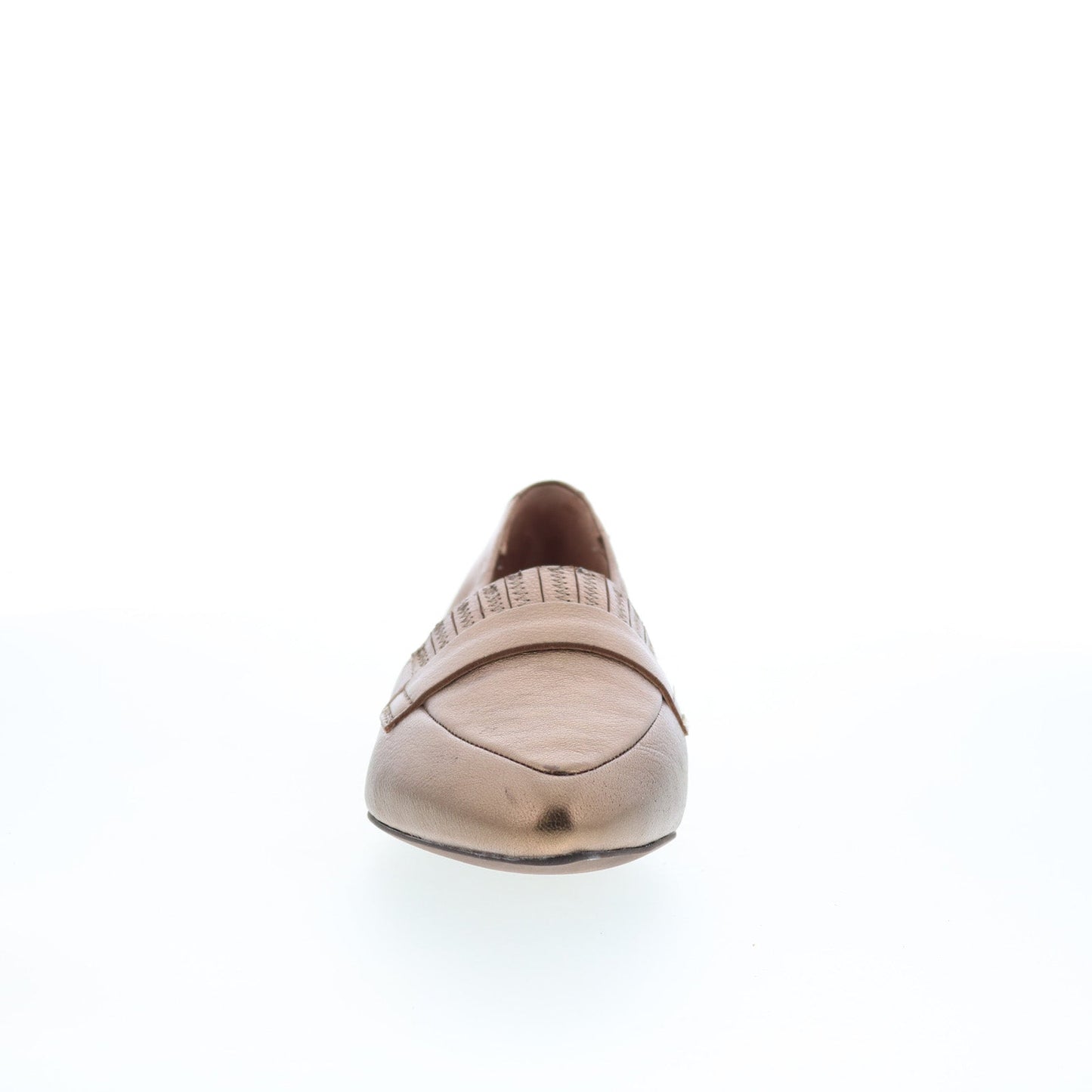Trotters Emotion T2056-222 Womens Brown Leather Slip On Loafer Flats Shoes