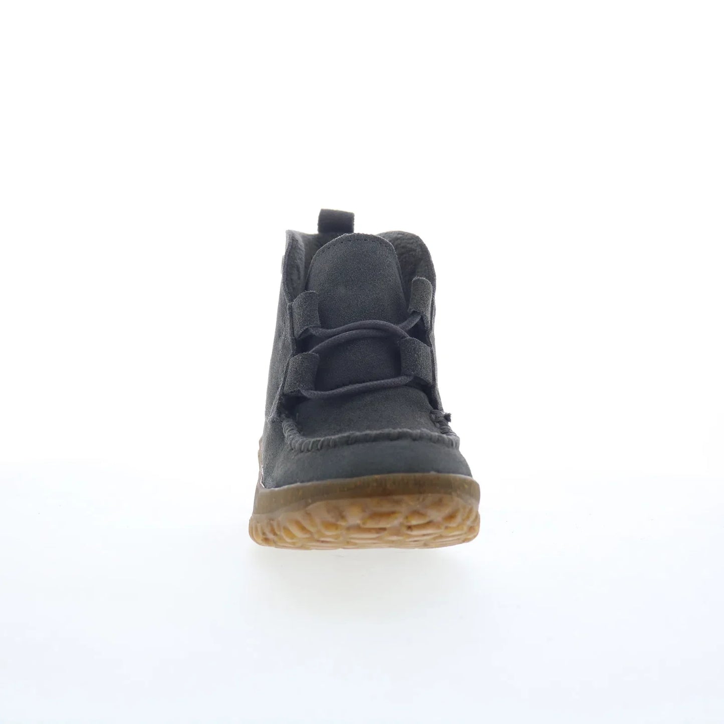 Minnetonka Tealey 80524 Womens Gray Suede Ankle & Booties Boots