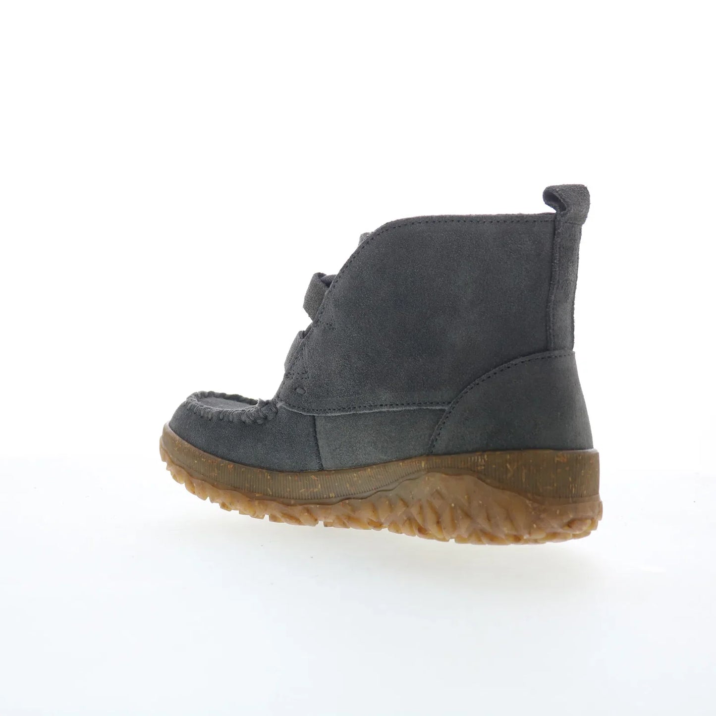 Minnetonka Tealey 80524 Womens Gray Suede Ankle & Booties Boots