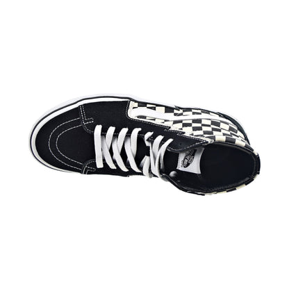 Vans Sk8-Hi Men's Shoes Black-White-Checkboard