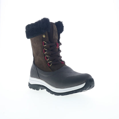 Original Muck Arctic Apres Lace Mid AG WALV900 Womens Brown Winter Boots