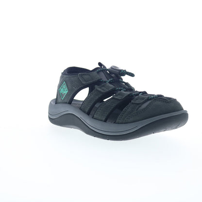 Original Muck Wanderer WWS100 Womens Gray Suede Slip On Sport Sandals Shoes