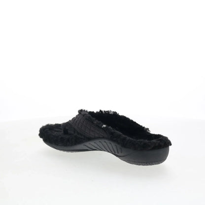Spenco Yumi Coco Slipper SP1199BLK Womens Black Flip-Flops Sandals Shoes